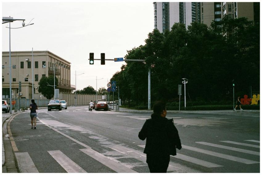 Urban City Street Traffic