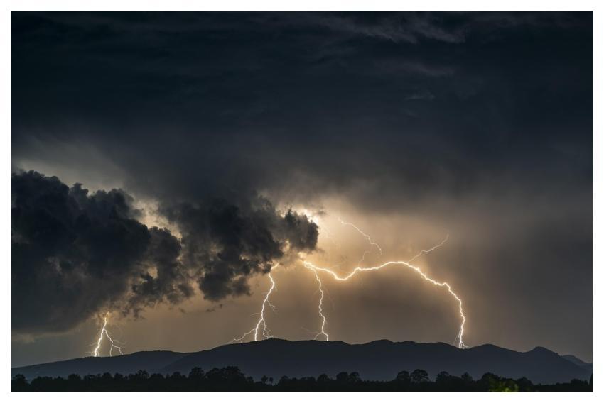 Thunder Flash Storm Sky
