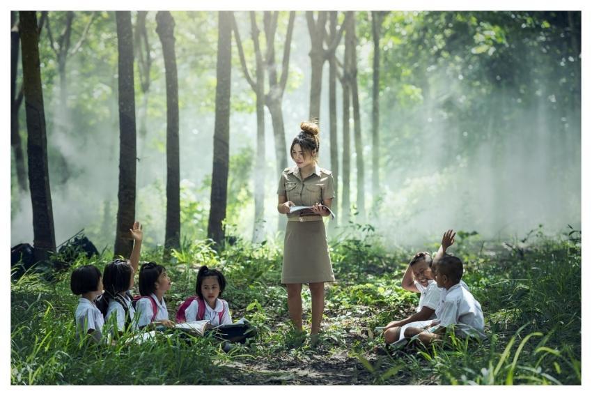 Learning School Outdoor Asia