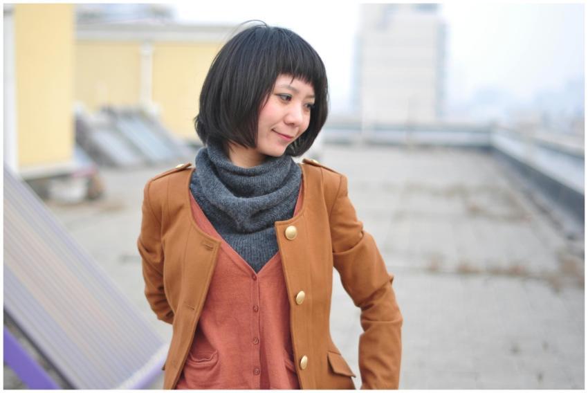 Woman Stylish Outfit Posing