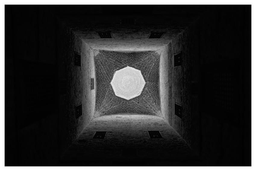 Abstract Fine Art Black And White Islamic Art