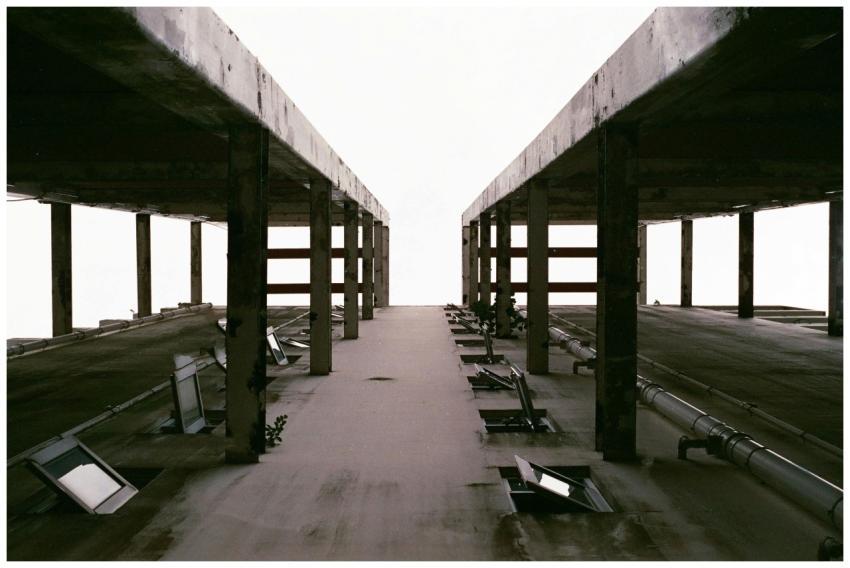 Symmetrical Perspective Urban Infrastructure