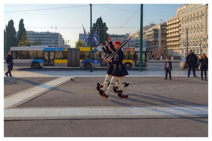 Cityscape Greece Athens People