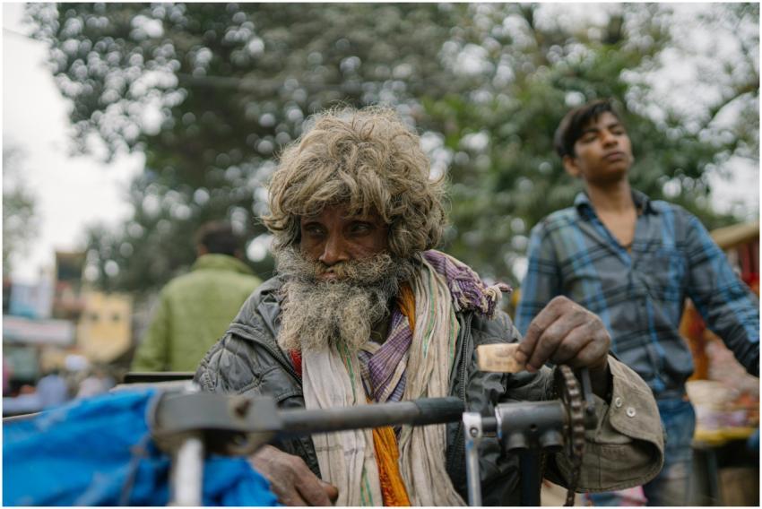 Candid street scene capturing the essence of daily