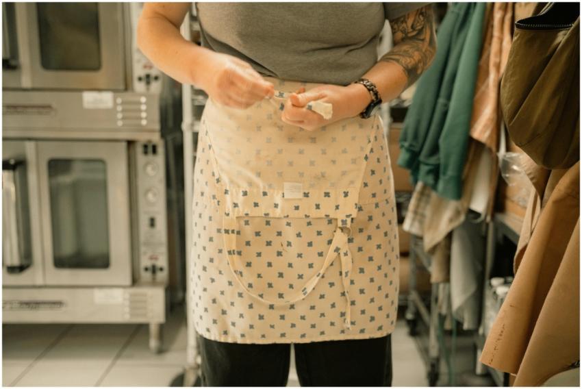 Baker Preparing Dough Industrial