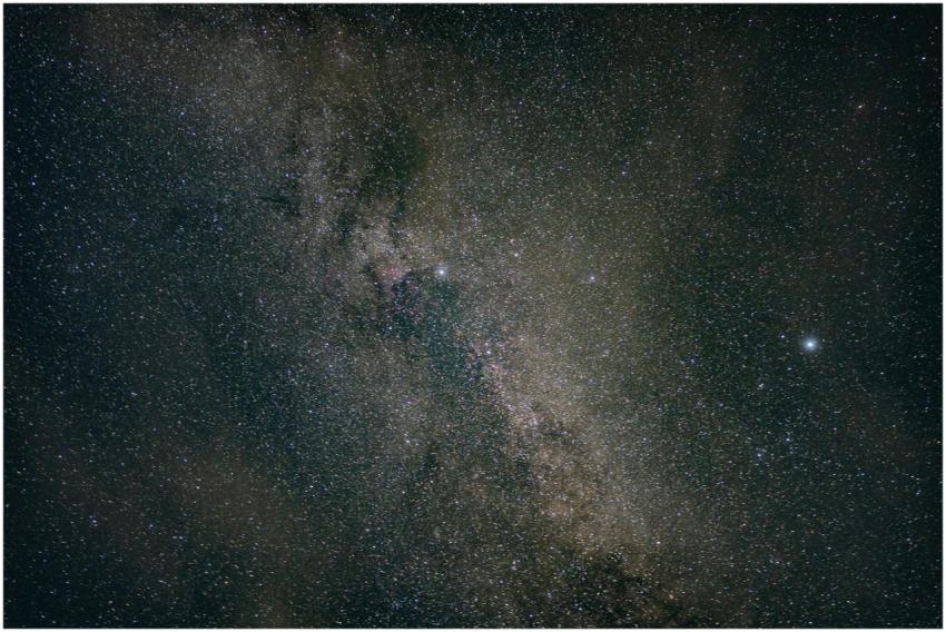 Capture of the Milky Way galaxy showcasing distant