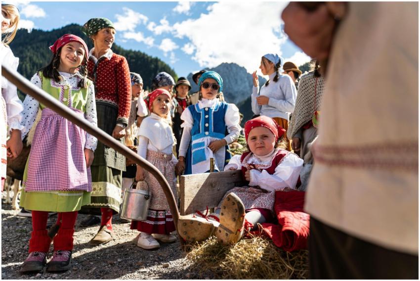 Vibrant scene of a cultural festival in Lombardia
