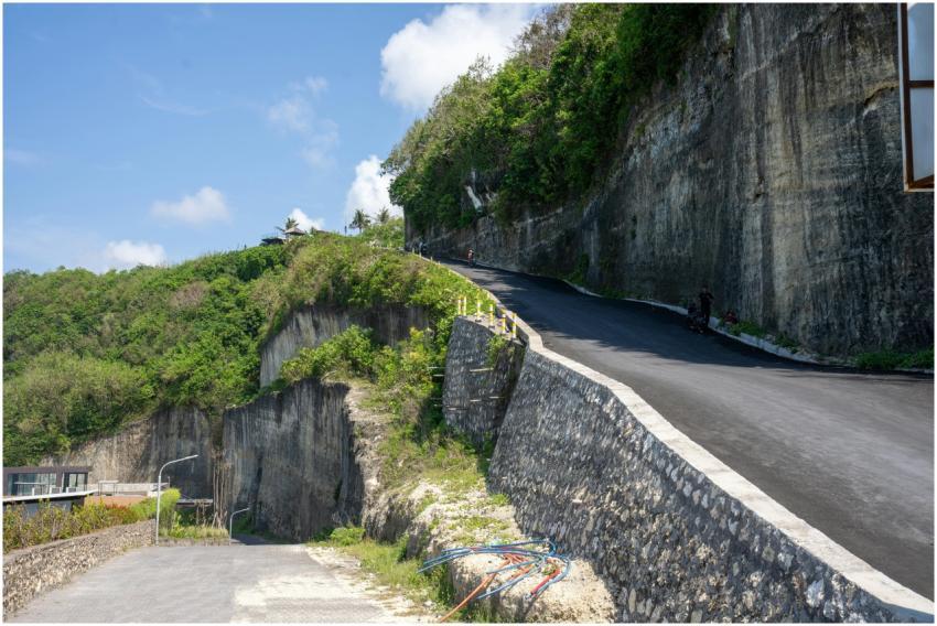 Scenic Cliffside Road Bali