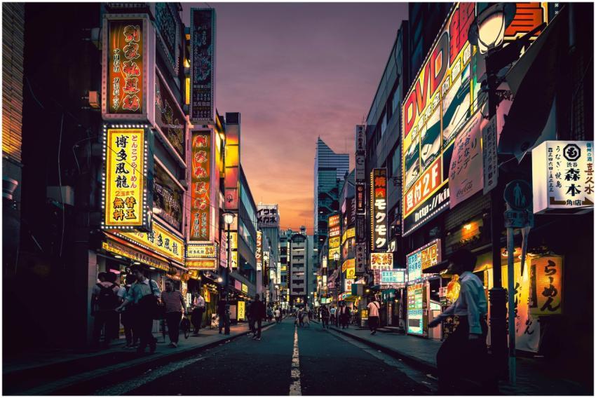 Explore the vibrant nightlife of Shibuya, Tokyo, s