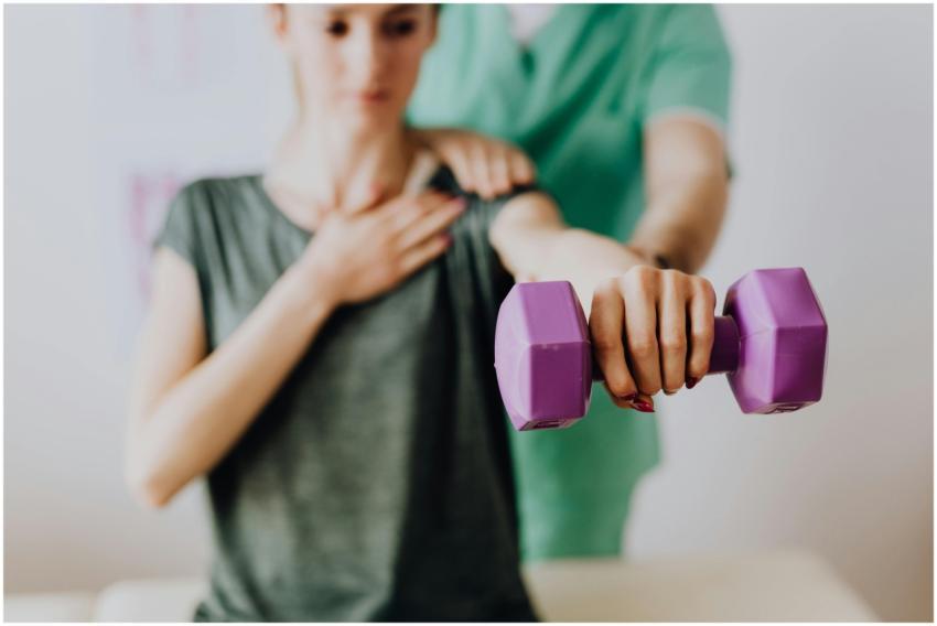 Crop unrecognizable orthopedist in uniform helping