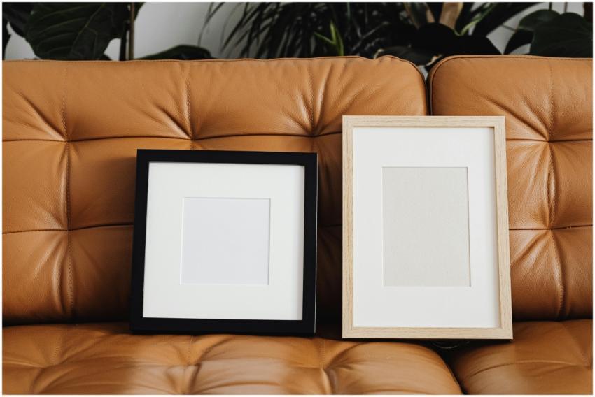 A cozy interior scene featuring black and wood pic