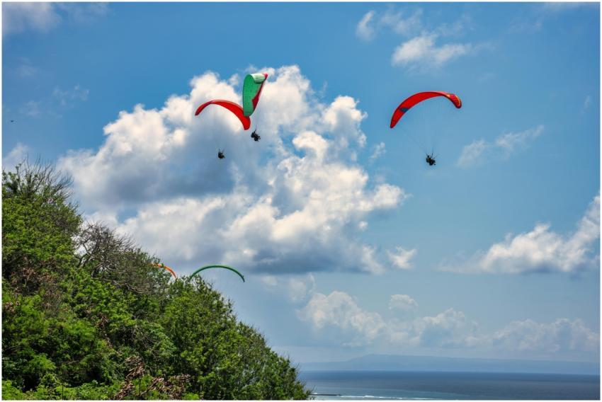 Exhilarating Paragliding Adventure Over