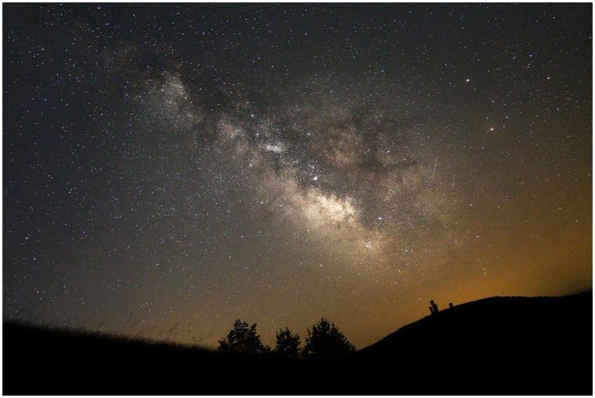 Stunning Milky Way vista over Botevgrad, Bulgaria'