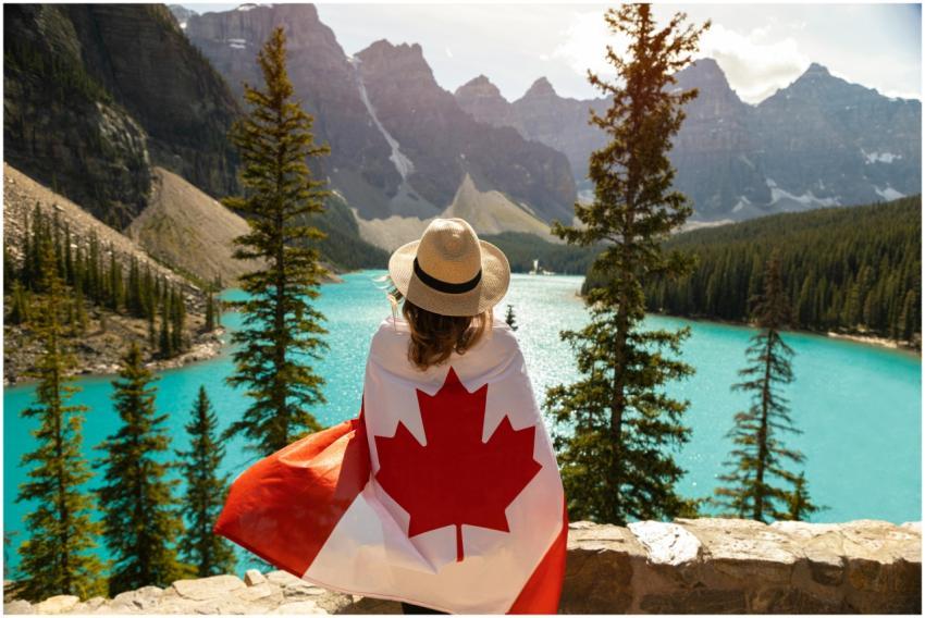 Explore the beauty of Moraine Lake in Alberta, Can