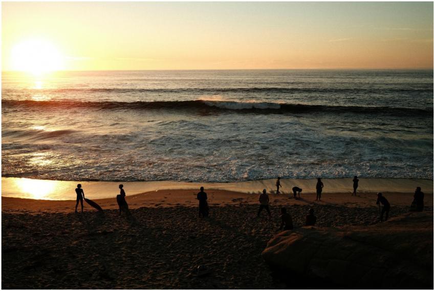 Free stock photo of 4k beach waves, autumn sunset,