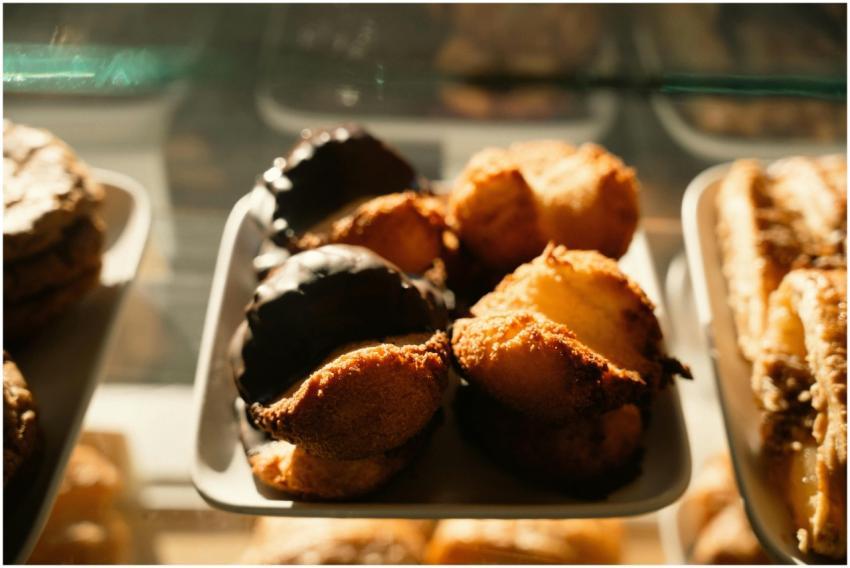 Close Up Assorted Pastries