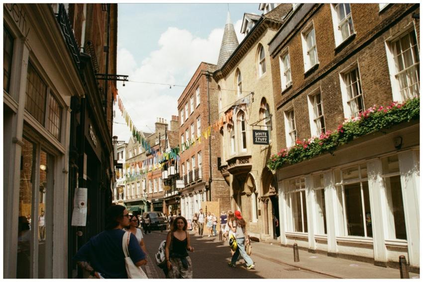 Charming Street Scene Cambridge