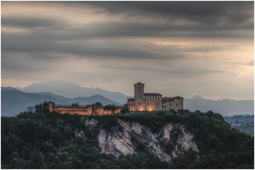 Majestic Italian Castle Rocky