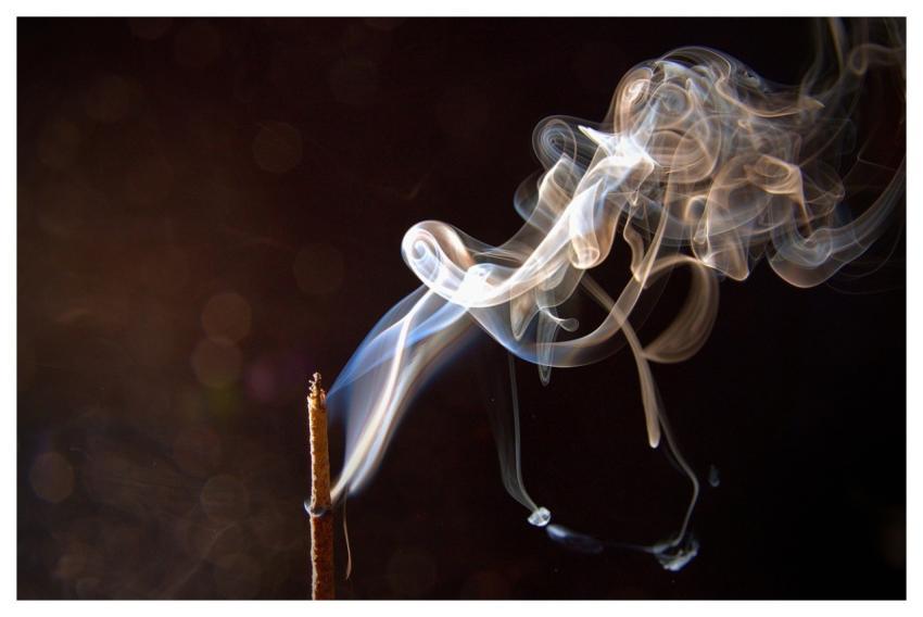 Incense Smoke Scent Abstract