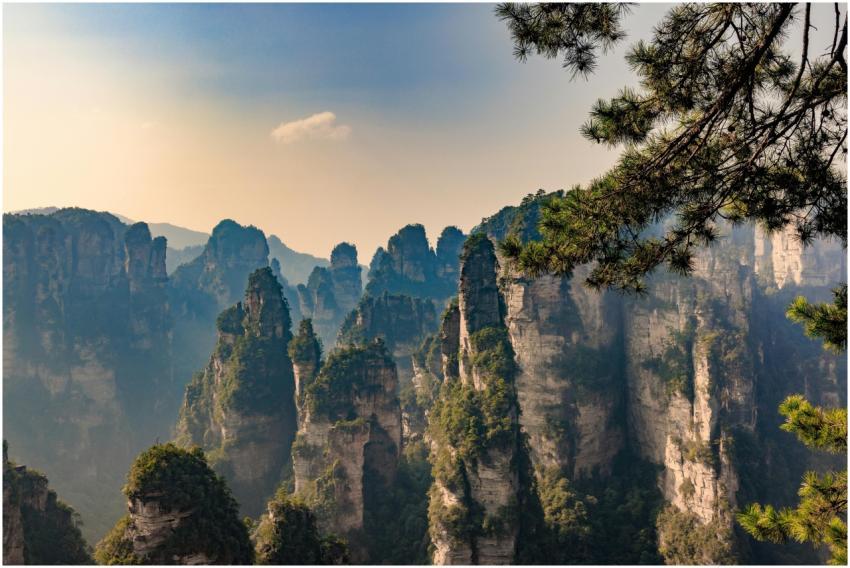 Natural Pillars Zhangjiajie National