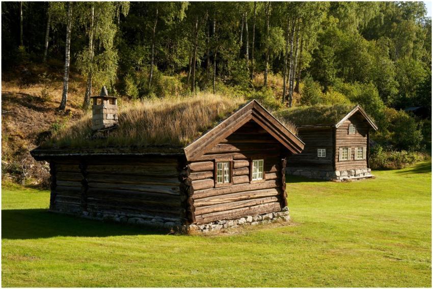 Traditional Norwegian Log Cabins