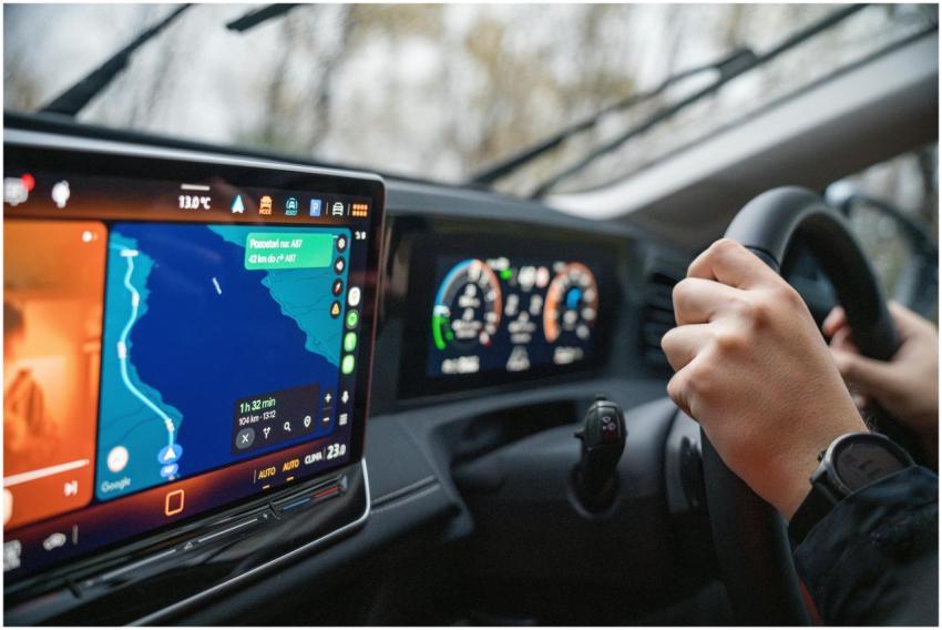 Driving Gps Navigation Car