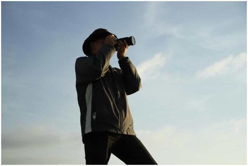 Photographer Capturing Scenic Outdoor