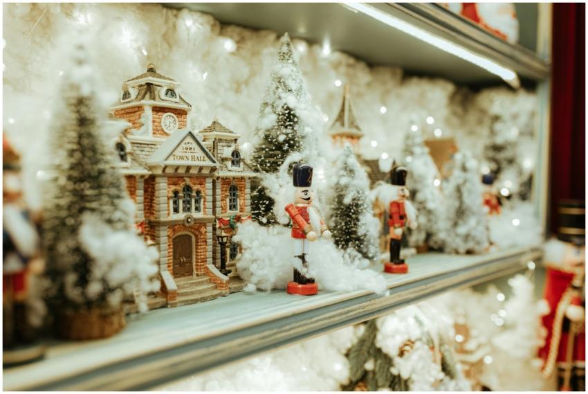 Festive Christmas Town Hall