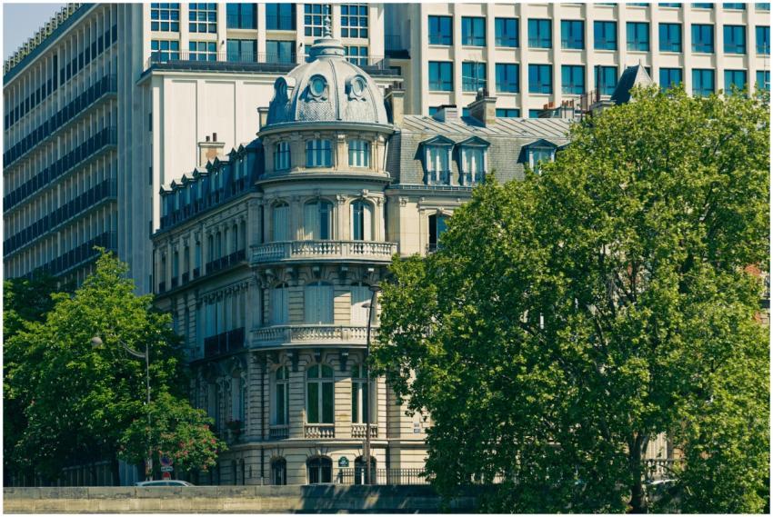 A historic building with classical architecture in