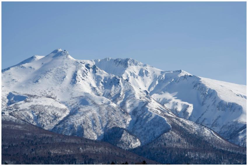 Breathtaking snow-covered landscapes in Kamikawa,