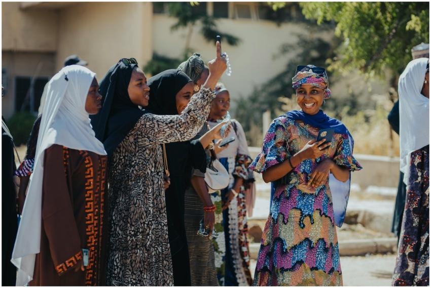 Group Women Enjoying Outdoor