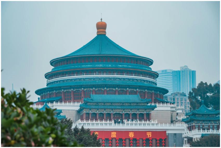 The Grand Hall of the Chongqing People, an iconic