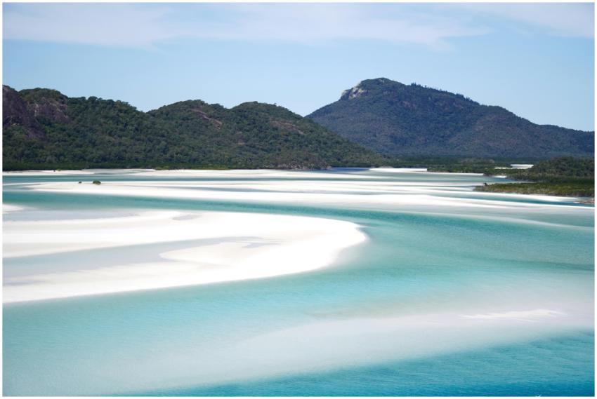 Whitehaven Beach Aerial Summer