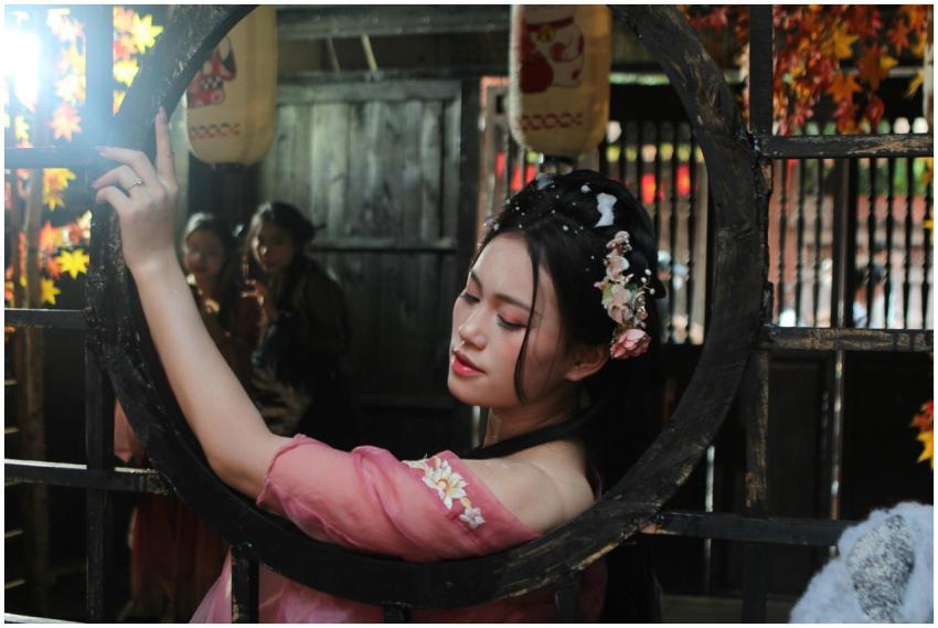 Portrait Woman Traditional Asian