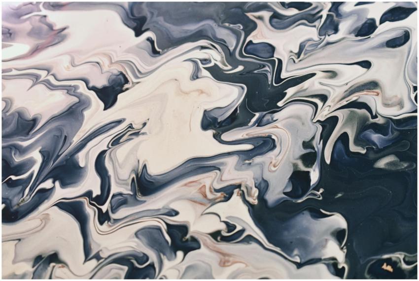 Elegant abstract marble art with swirling patterns