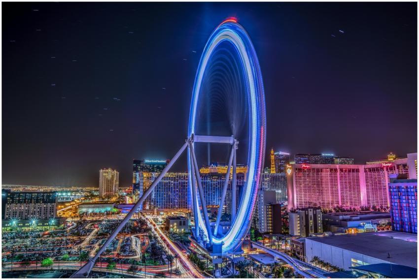 Stunning view of the Las Vegas skyline featuring a