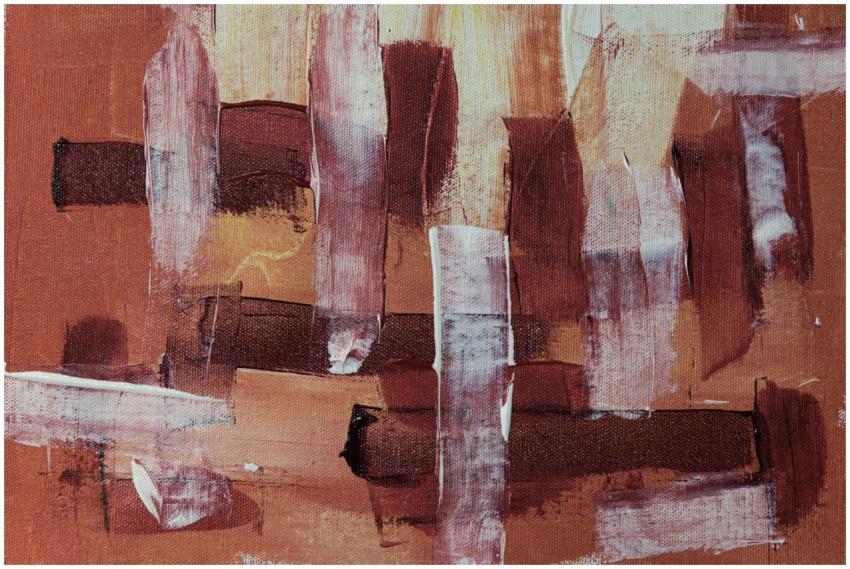 A captivating abstract expressionist painting with