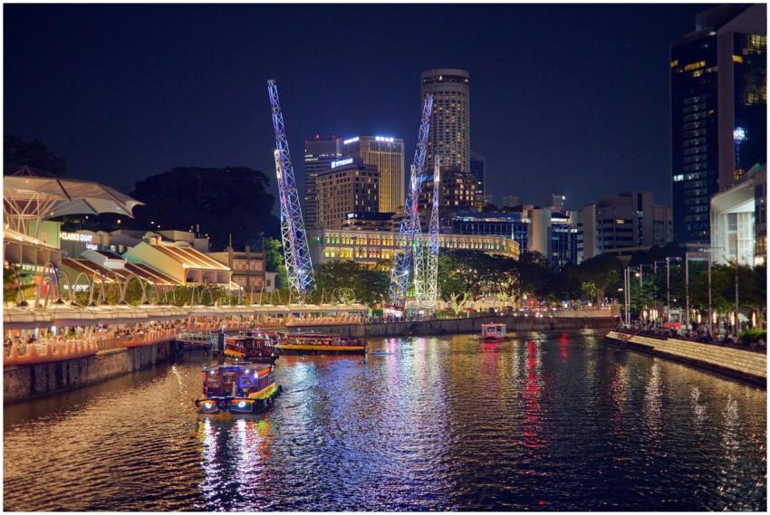Vibrant Nightlife Clarke Quay