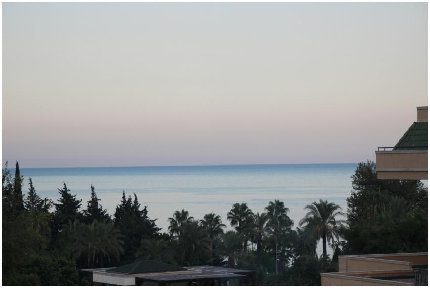 Scenic view of the Mediterranean Sea from Antalya