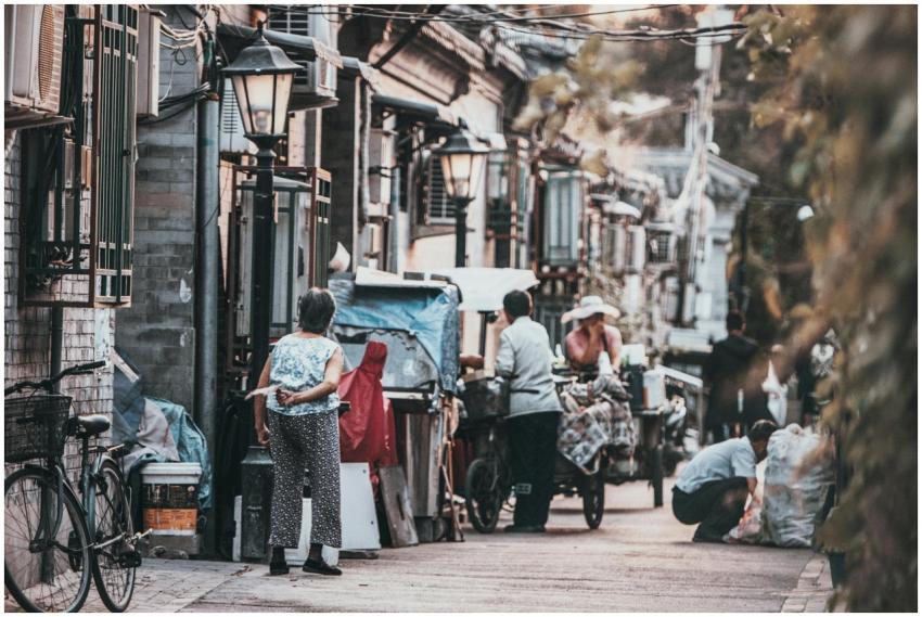 A glimpse into the vibrant street life of a tradit