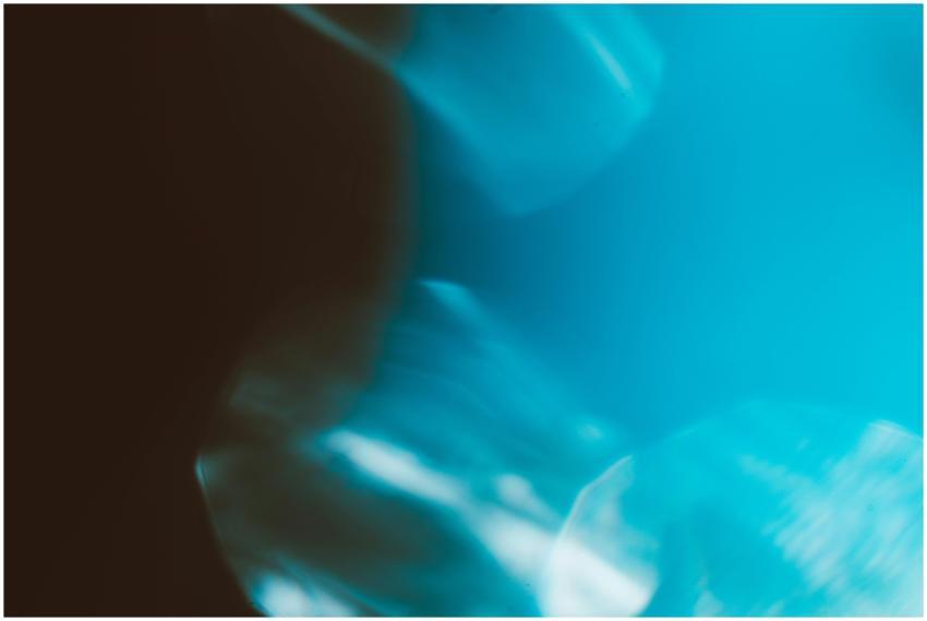 A captivating abstract image showcasing blue motio