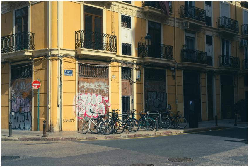 Free stock photo of bicycles, city, street