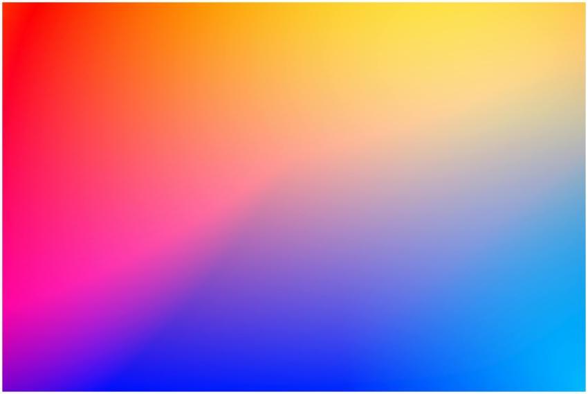 Colorful gradient with smooth transitions from red