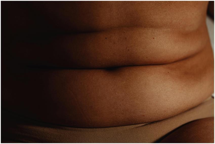 Detailed close-up of human skin highlighting natur