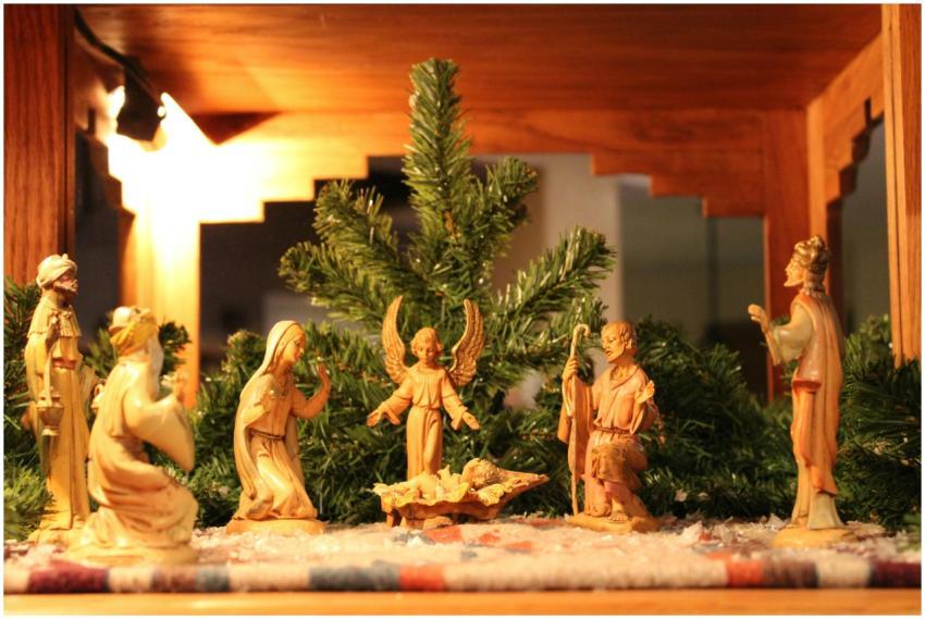 Free stock photo of christmas, manger, nativity