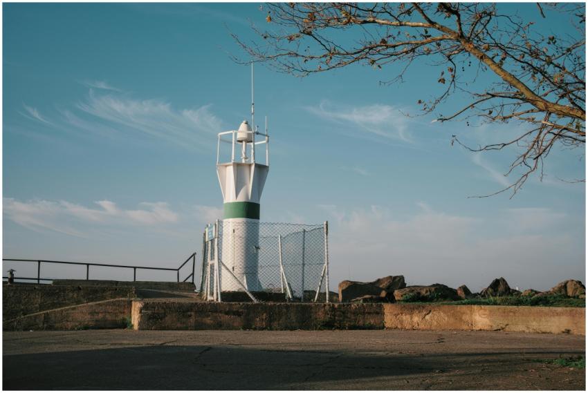 Lighthouse Sea Under Clear