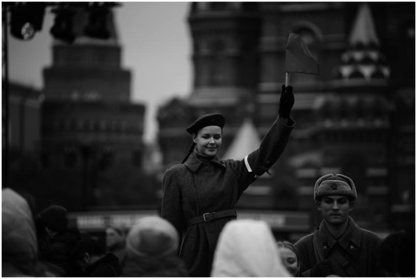 Black White Parade Historical