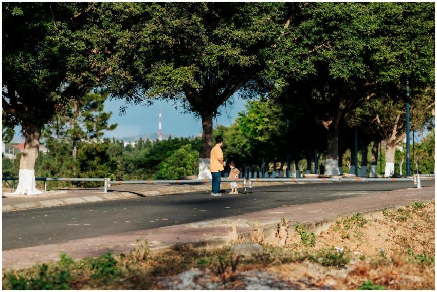 Serene Walkway Kon Tum