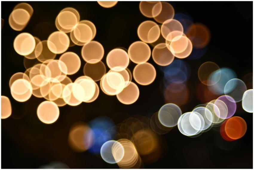 Colorful Bokeh Light Abstract