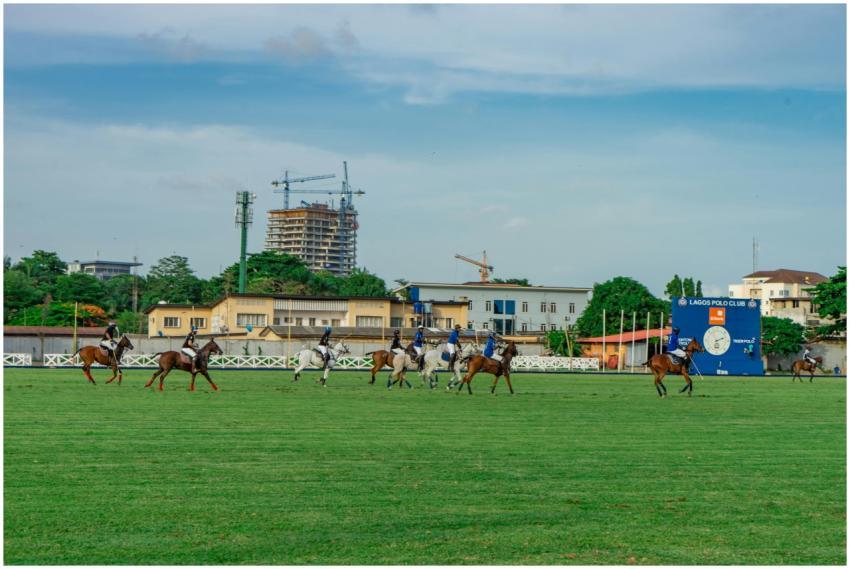 Exciting polo match at Lagos Polo Club showcasing